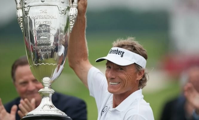 Bernhard Langer gana el Senior PGA Championship. © PGA