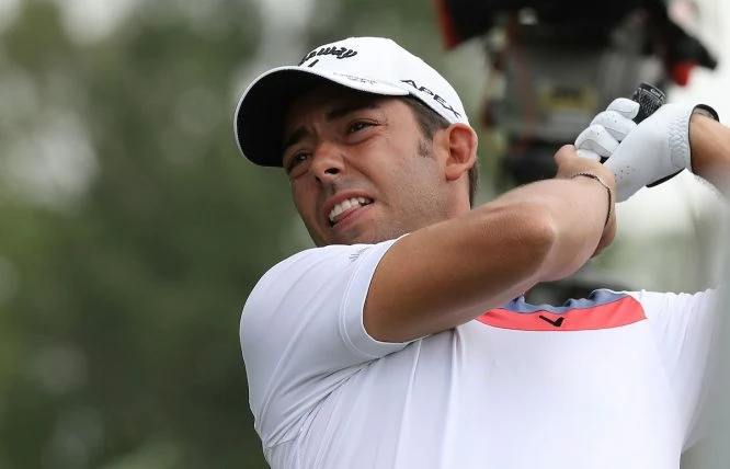 Pablo Larrazábal, esta semana en el BMW International Open. © Golffile