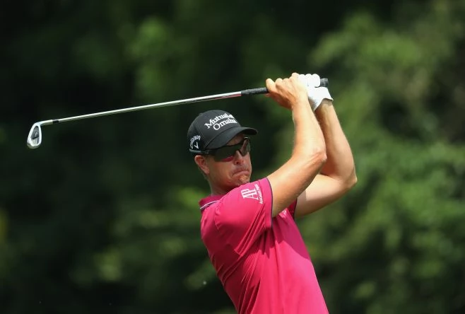 Henrik Stenson of Sweden in action during the pro-am event ahead of the BMW International Open at Golfclub Munchen Eichenried. (Photo by Warren Little/Getty Images)