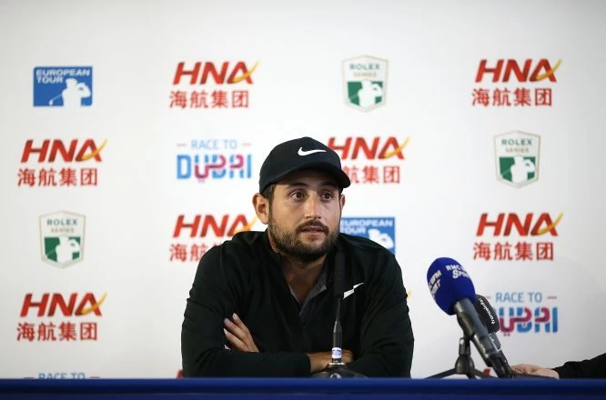 Alexander Levy of France is interviewed ahead of the HNA Open de France at Le Golf National on June 28, 2017 in Paris, France. (Photo by Jan Kruger/Getty Images)