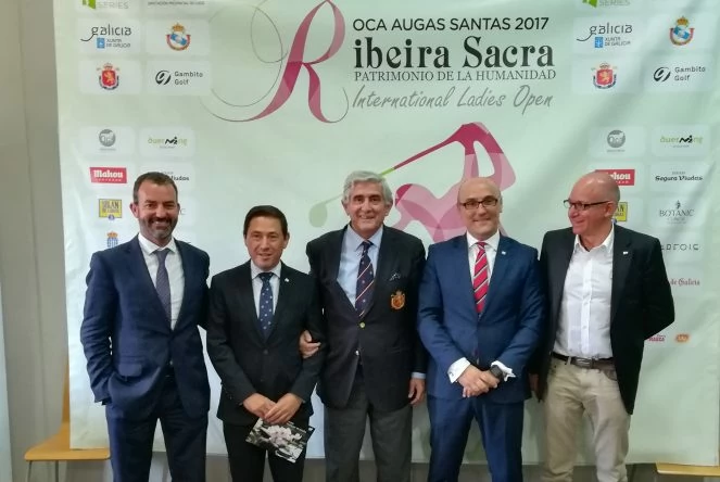 Presentación del Ribeira Sacra Patrimonio de la Humanidad International Ladies Open.