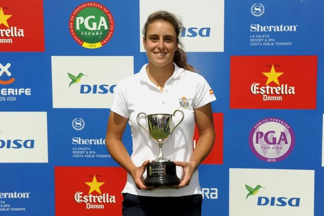 Marta Sanz, ganadora de la pasada edición del WPGA Campeonato de España.