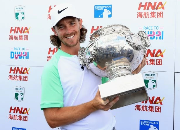 Tommy Fleetwood of England celebrates victory following day four of the HNA Open de France at Le Golf National on July 2, 2017 in Paris, France. (Photo by Andrew Redington/Getty Images)