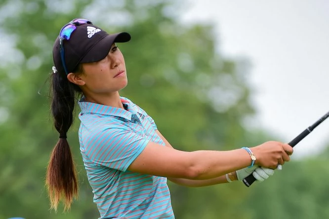 Danielle Kang, una de las líderes del KPMG Women's PGA Championship. © Ken Murray | Golffile