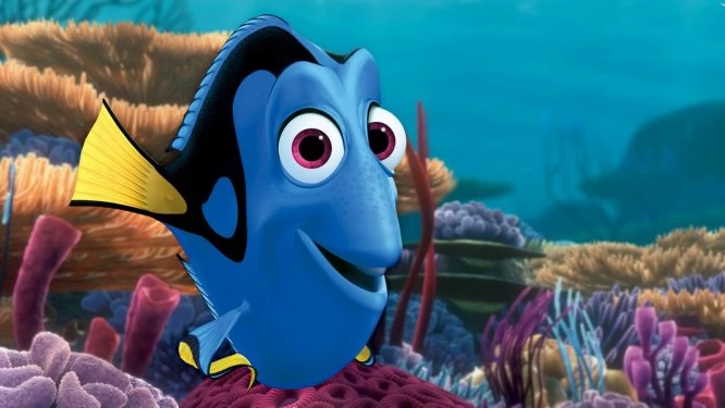 Dori, coprotagonista de Buscando a Nemo.