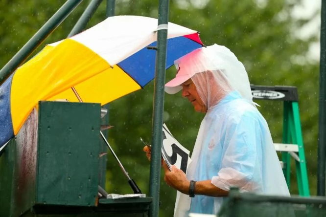 La lluvia ha sido hasta ahora la gran protagonista del US Open. © USGA