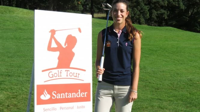 Silvia Bañón, líder de la orden de mérito del Santander Tour.
