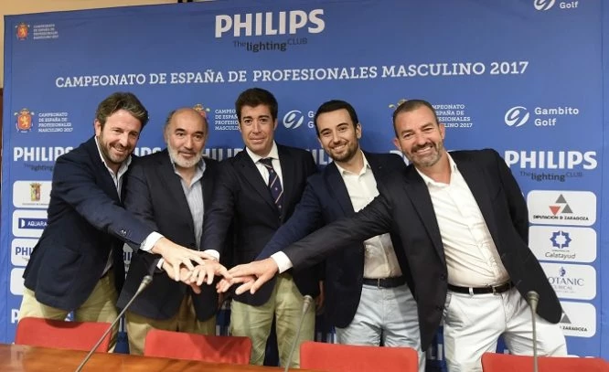 Presentación del Philips Lighting Campeonato de España de Profesionales Masculino.