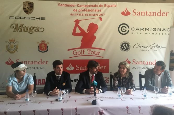 Presentación del Santander Campeonato de España Profesionales Femenino 2017.