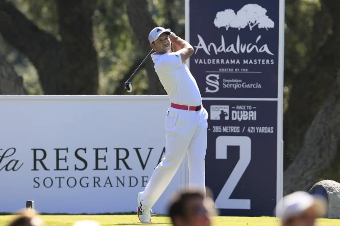 Sergio García, este domingo en la última ronda del Andalucía Valderrama Masters. © Golffile | Eoin Clarke