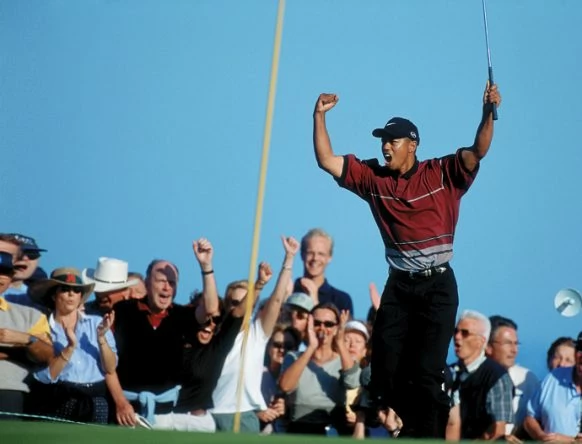 Tiger Woods, en el American Express de Valderrama.