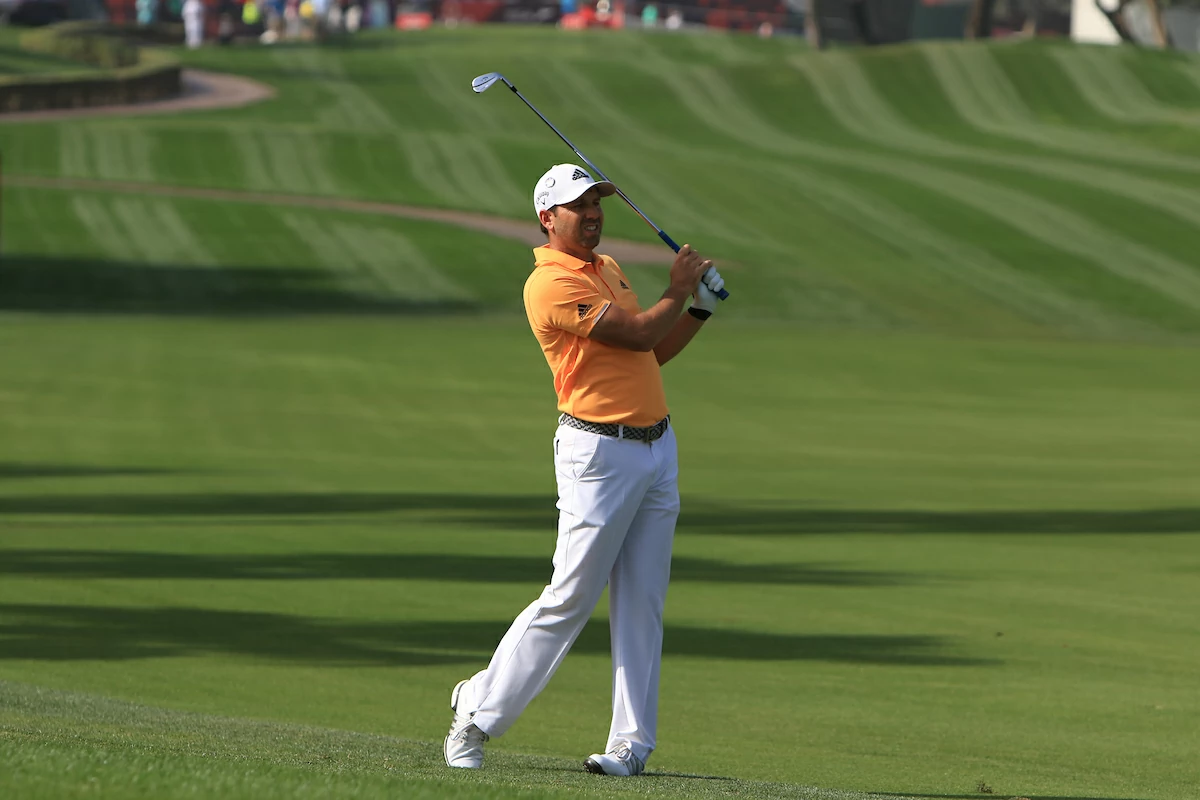 Omega Dubai Desert Classic 2018 Sergio García, hoy en la última ronda del Omega Dubai Desert Classic. © Thos Caffrey | Golffile