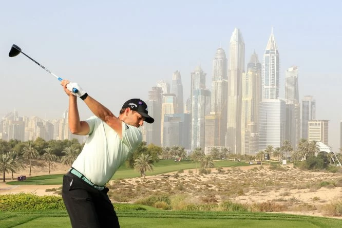 Sergio García, hoy en Dubai durante el Pro-Am. © Phil Inglis | Golffile