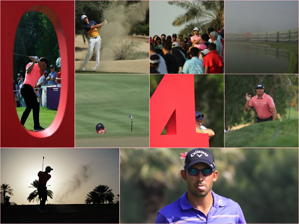Las mejores fotos de la segunda ronda del Omega Dubai Desert Classic. © Golffile