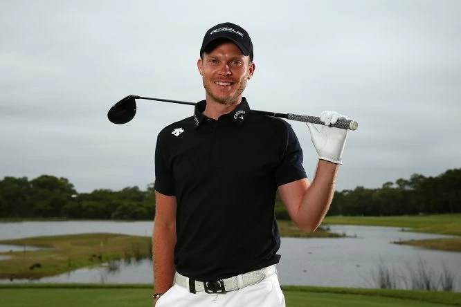 Danny Willett of England poses for a portrait during the pro-am ahead of the World Super 6 at Lake Karrinyup Country Club on February 7, 2018 in Perth, Australia. (Photo by Paul Kane/Getty Images)