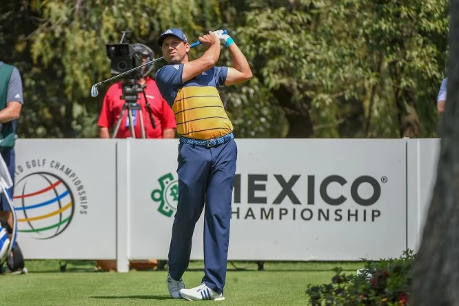 Sergio García en la primera ronda del WGC Mexico Championship. © Golffile | Ken Murray
