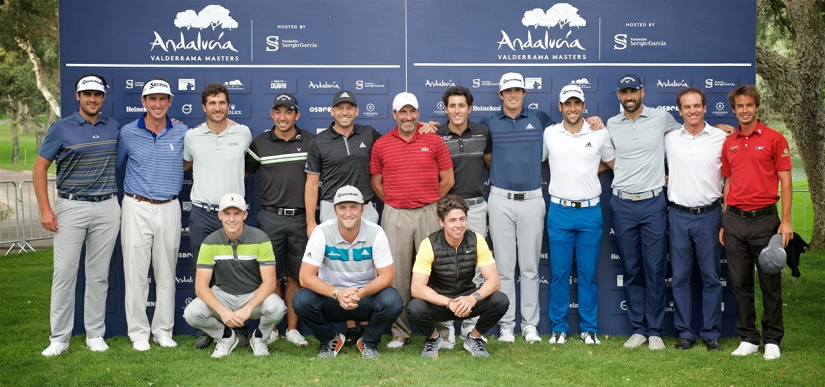 Españoles en Valderrama©RC Valderrama Jugadores españoles en Valderrama. © RC Valderrama