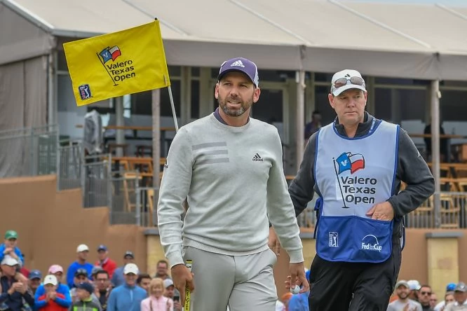 Sergio García, en la segunda ronda del Valero Texas Open @ Golffile | Ken Murray