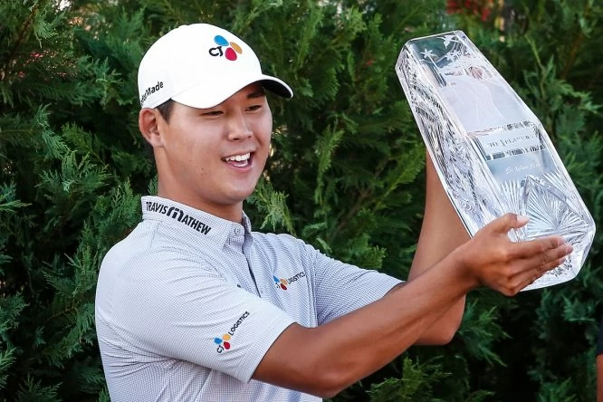 Si Woo Kim, ganador del THE PLAYERS Championship de 2017 © Golffile | David Rosenblum