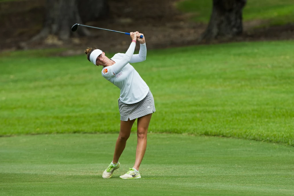eliafolchjabra Elia Folch ha comenzado el Jabra Ladies Open con una gran vuelta de 69 golpes. © Tristan Jones