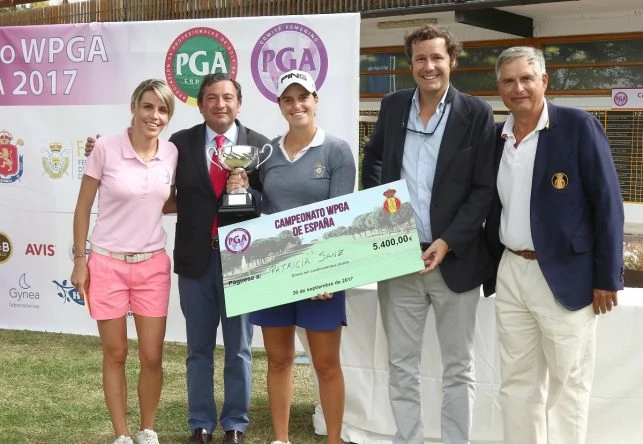 Patricia Sanz, ganadora del XIII Campeonato WPGA de España.