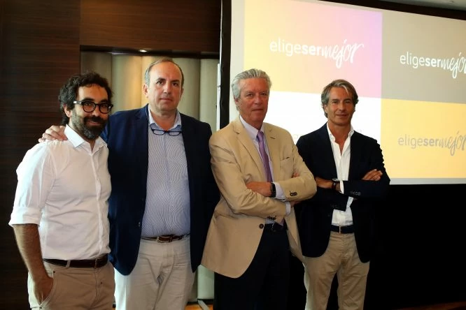 De izquierda a derecha, David del Amo, Alfonso Fernández de Córdoba, Nacho Guerras y Luis Castellanos. © Fernando Herranz