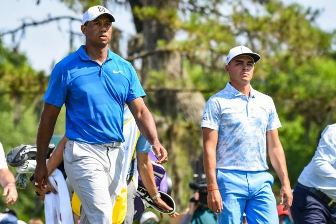 Tiger Woods y Rickie Fowler © PGA Tour