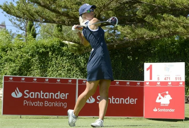 Elina Nummenpaa lidera el Santander Golf Tour tras la primera jornada en Mijas Golf Club.