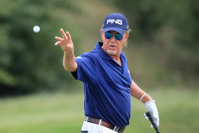 Miguel Ángel Jiménez. © Golffile | Phil Inglis