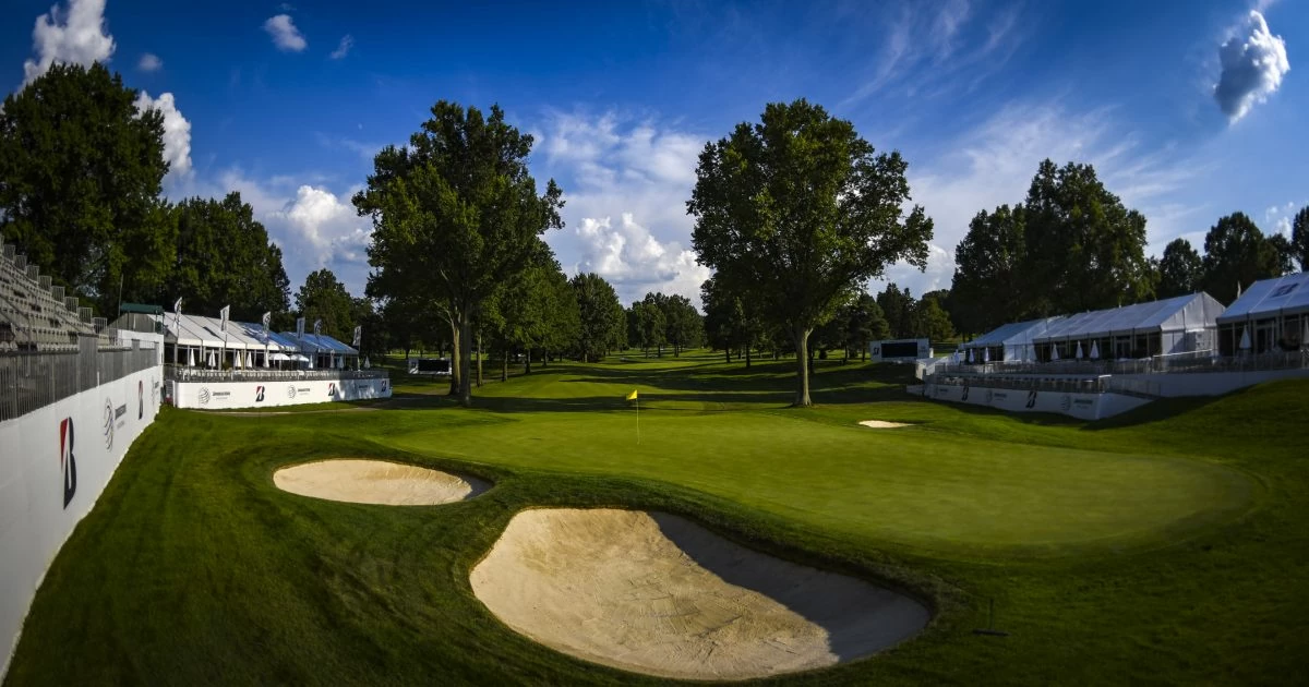 Hoyo 18 del Firestone Country Club © PGA Tour