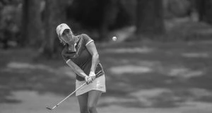 Celia Barquín, durante el pasado US Open © Golffile | Ken Murray
