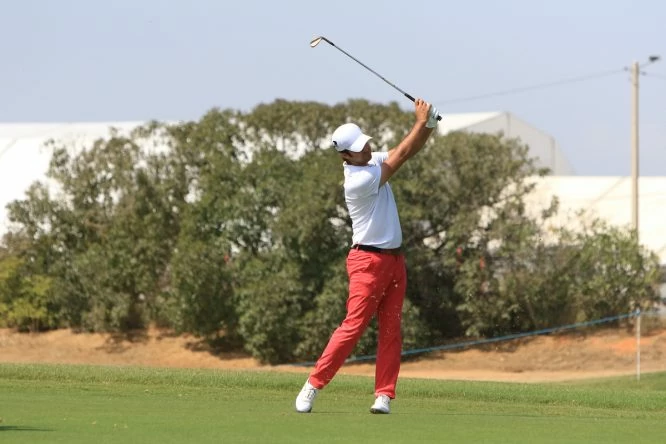 Jorge Campillo esta semana en Dom Pedro Victoria Golf Course. © Golffile | Thos Caffrey