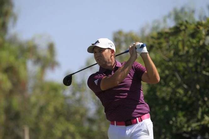 Sergio García esta semana en el Dom Pedro Victoria Golf Course. © Golffile | Thos Caffrey