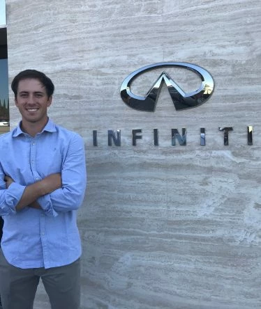 Scott Fernández, nuevo embajador de la marca INFINITI España.