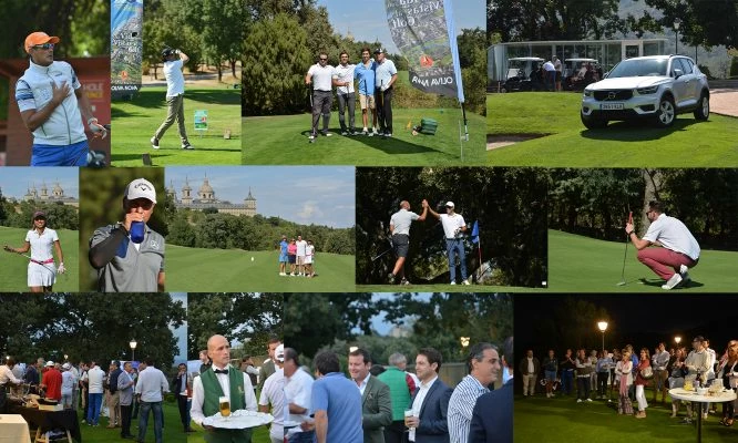 El torneo de la Executive Golf Cup en La Herrería volvió a deparar escenas inolvidables para los empresarios participantes.