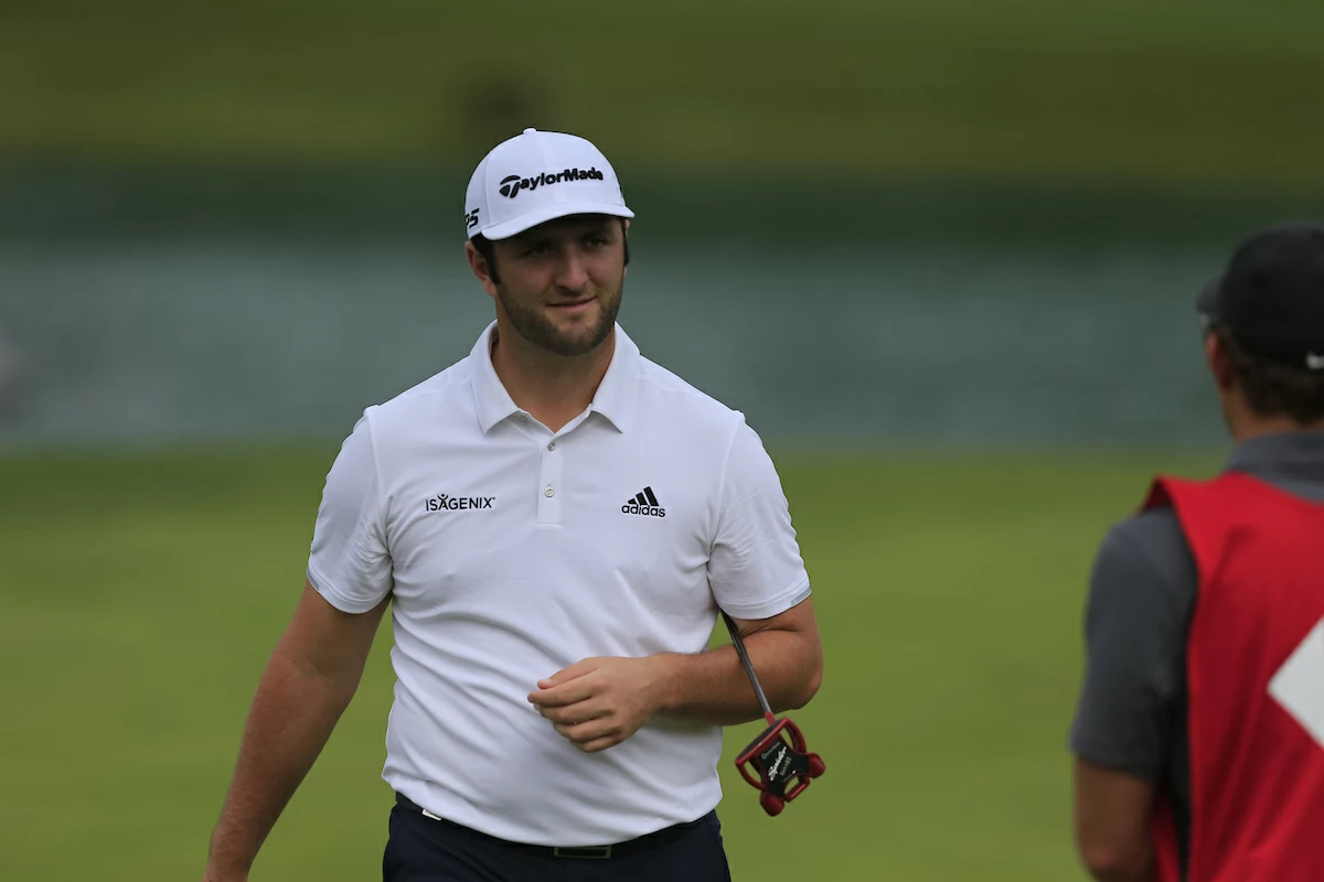 Jon Rahm, durante la primera jornada del WGC HSBC Champions. © Golffile | Phil Inglis