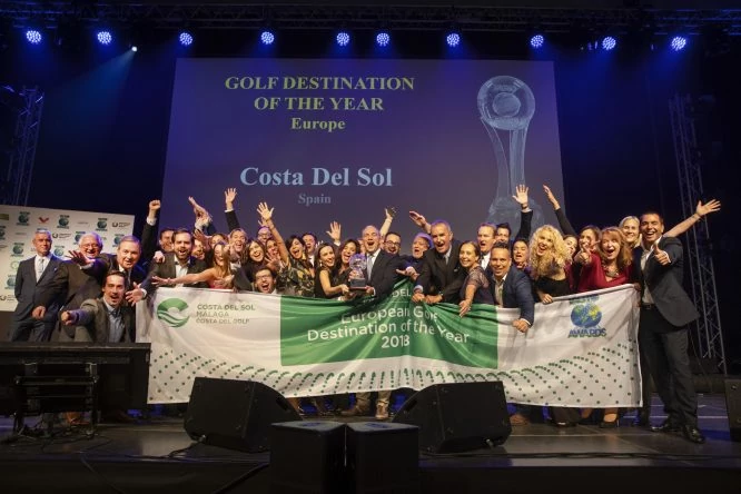 La Costa del Sol recibe el premio al Mejor Destino Europeo de Golf por la IAGTO.