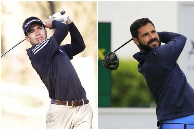 Iván Cantero y Santiago Tarrío han terminado empatados en primera posición en Las Colinas Golf.