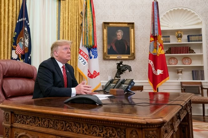 Donald Trump, en el despacho oval © The White House