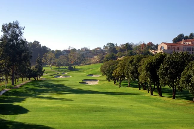 hole2 El hoyo 2 del Riviera Country Club. © Riviera CC