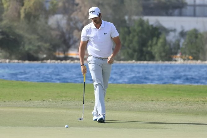 Nacho Elvira (en la tercera ronda del Qatar Masters. © Golffile | Phil Inglis