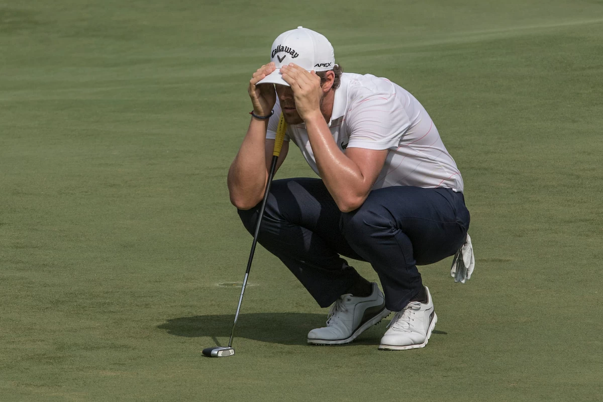 Maybank Championship Nacho Elvira en la ronda final en el Saujana Golf and Country Club. © Golffile | Ahmad Yusni