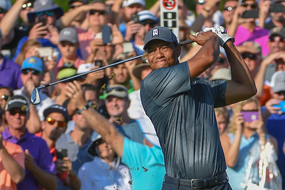 The Players Championship Rd2 099 Tiger Woods, en Sawgrass. © Golffile | Ken Murray