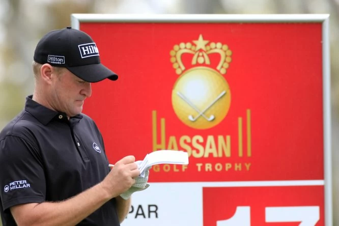 Jamie Donaldson en el Hassan II de 2018. © Golffile | Phil Inglis