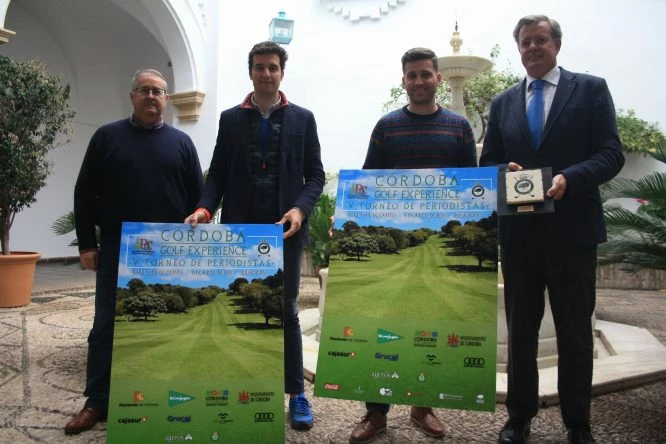 Presentación del V Torneo de Periodistas 'Córdoba Golf Experience'.