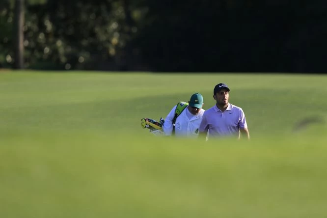Francesco Molinari y Pello Iguarán. © Golffile | Fran Caffrey