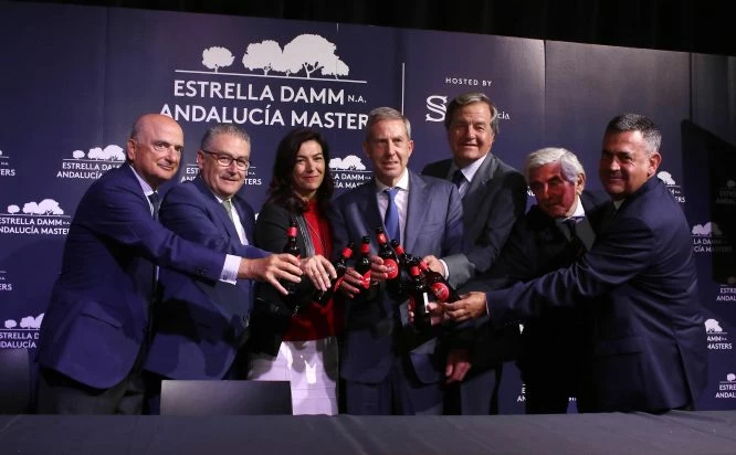 Estrella Damm N.A. Andalucía Masters hosted by the Sergio Garcia Foundation press conference. © Fernando Herranz