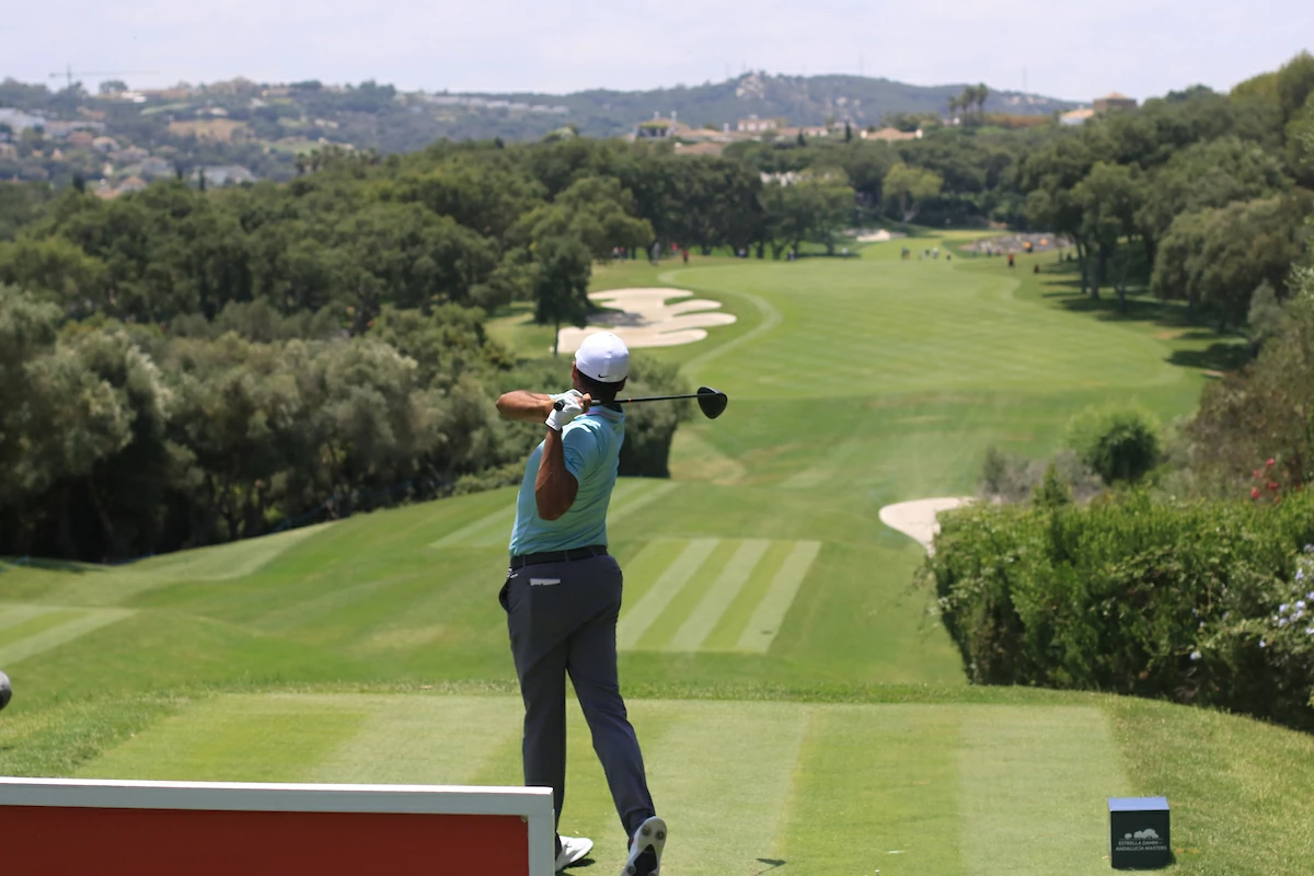 Estrella Damm N.A. Andalucia Masters 2019 Julian Suri en la segunda ronda del Estrella Damm Andalucía Masters en Valderrama. © Golffile | Thos Caffrey