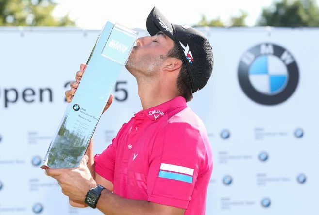 Pablo Larrazábal, ganador del BMW International Open 2015. © Golffile | David Lloyd
