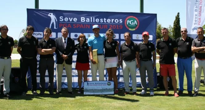 Alfredo García Heredia, ganador del Seve Ballesteros PGA Spain Tour 2019 en Ciudad Real.